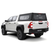 Hardtop Alu-Cab noir pour Toyota Hilux Revo 2016+ Double Cab